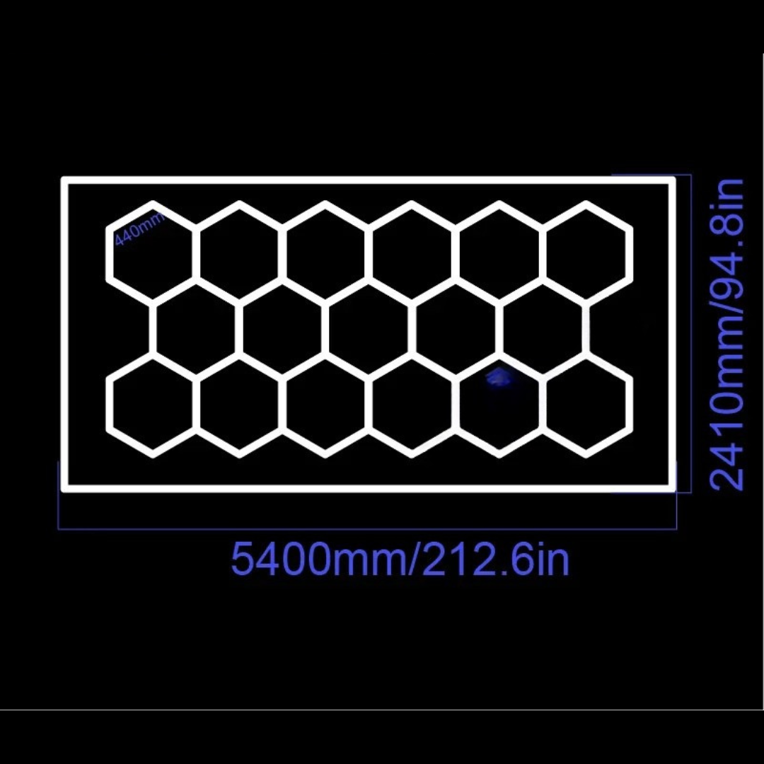 Hexagonal LED Ceiling Lights