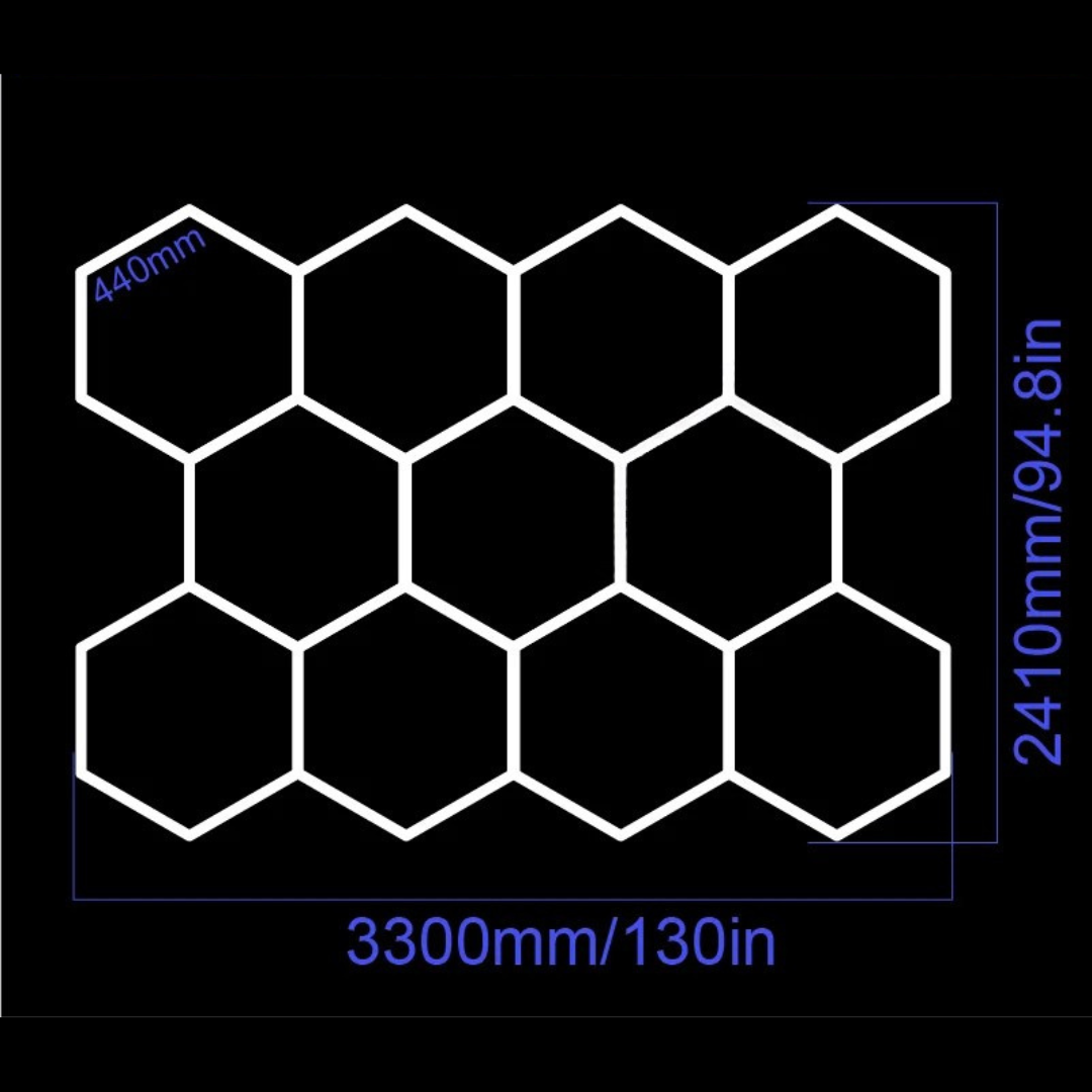 Hexagonal LED Ceiling Lights