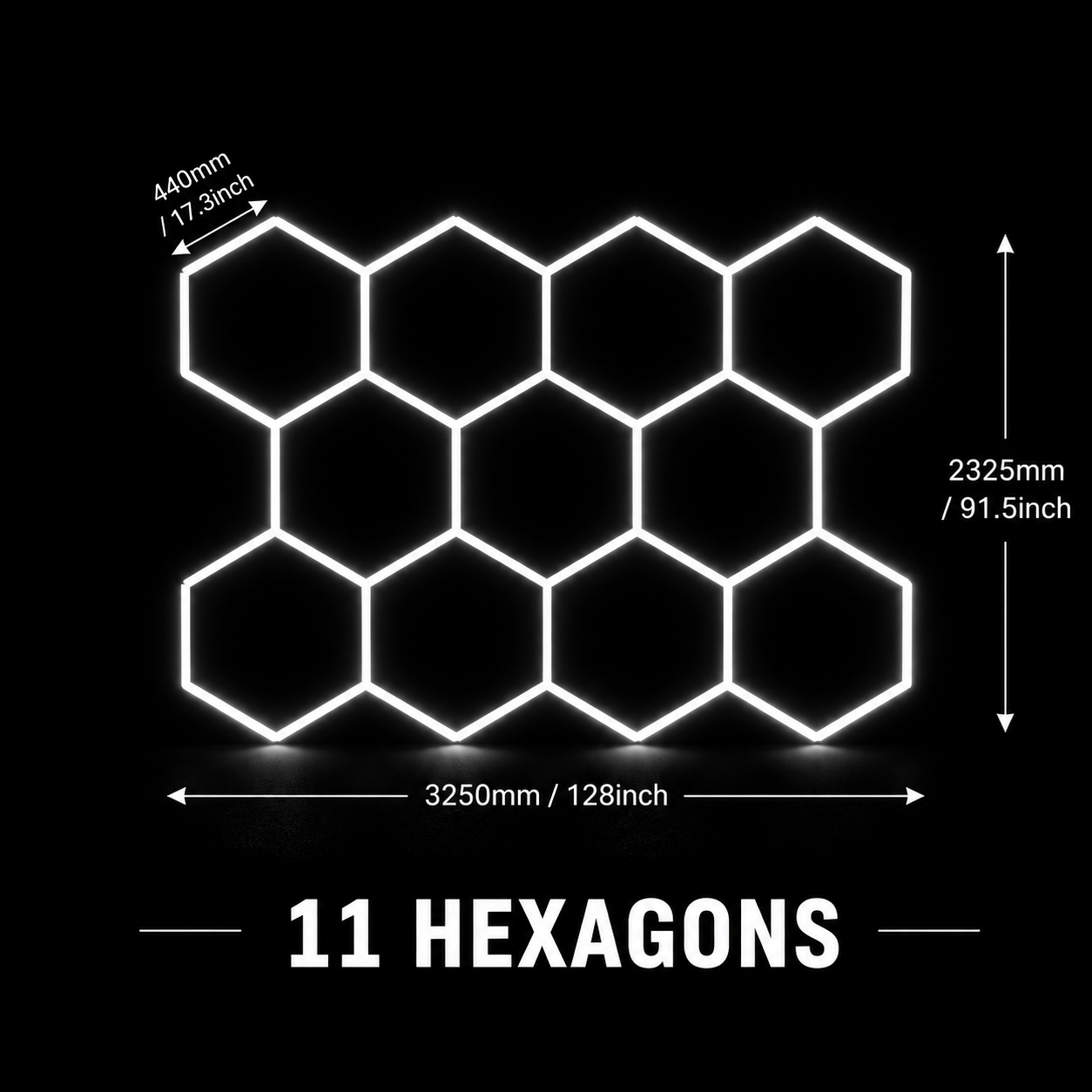 Hexagon LED Lighting