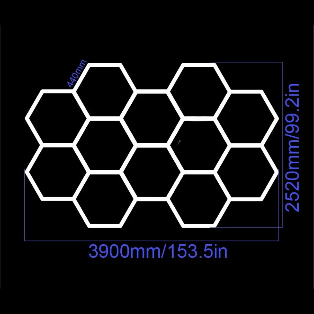 Hexagonal LED Ceiling Lights