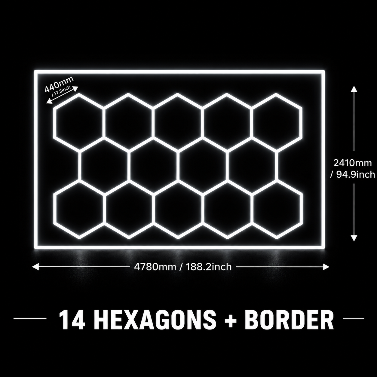 Hexagon LED Lighting