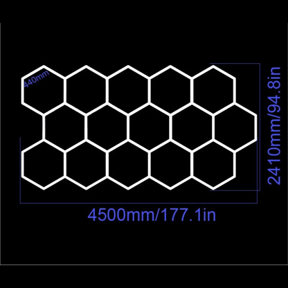 Hexagonal LED Ceiling Lights