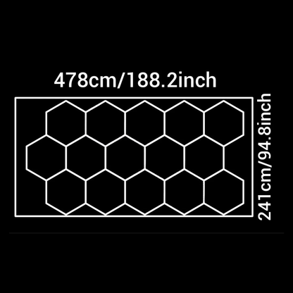 Hexagonal LED Ceiling Lights