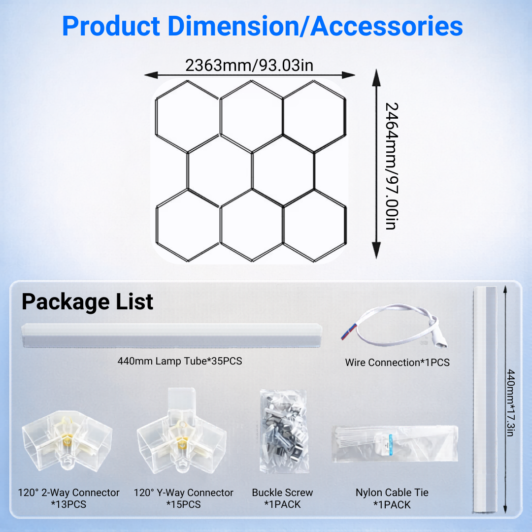 Hexagon LED Lighting
