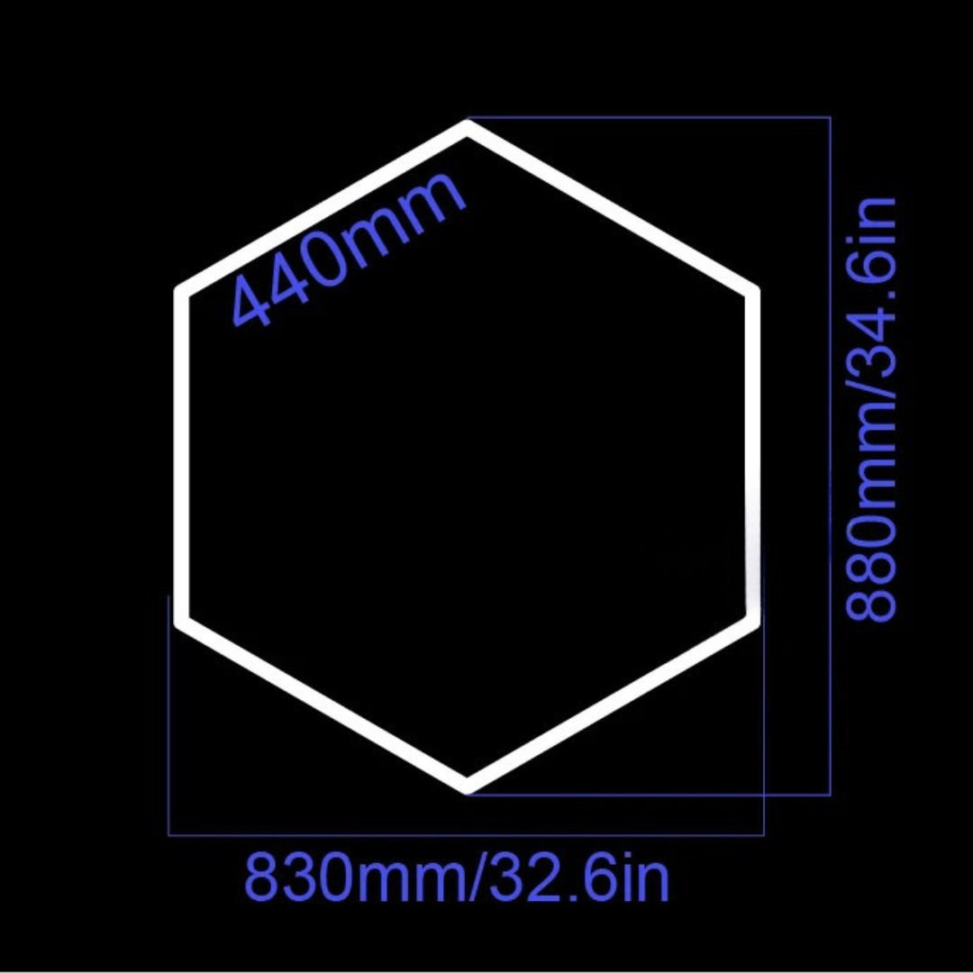 Hexagonal LED Ceiling Lights