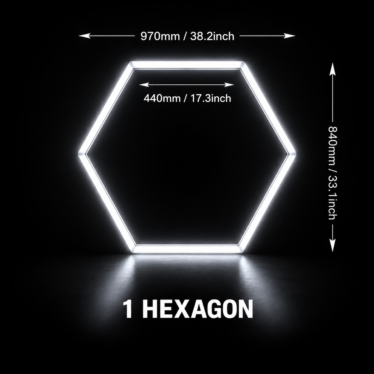 Hexagon LED Lighting