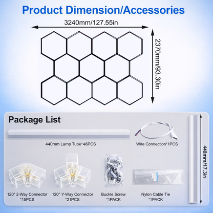 Hexagon LED Lighting