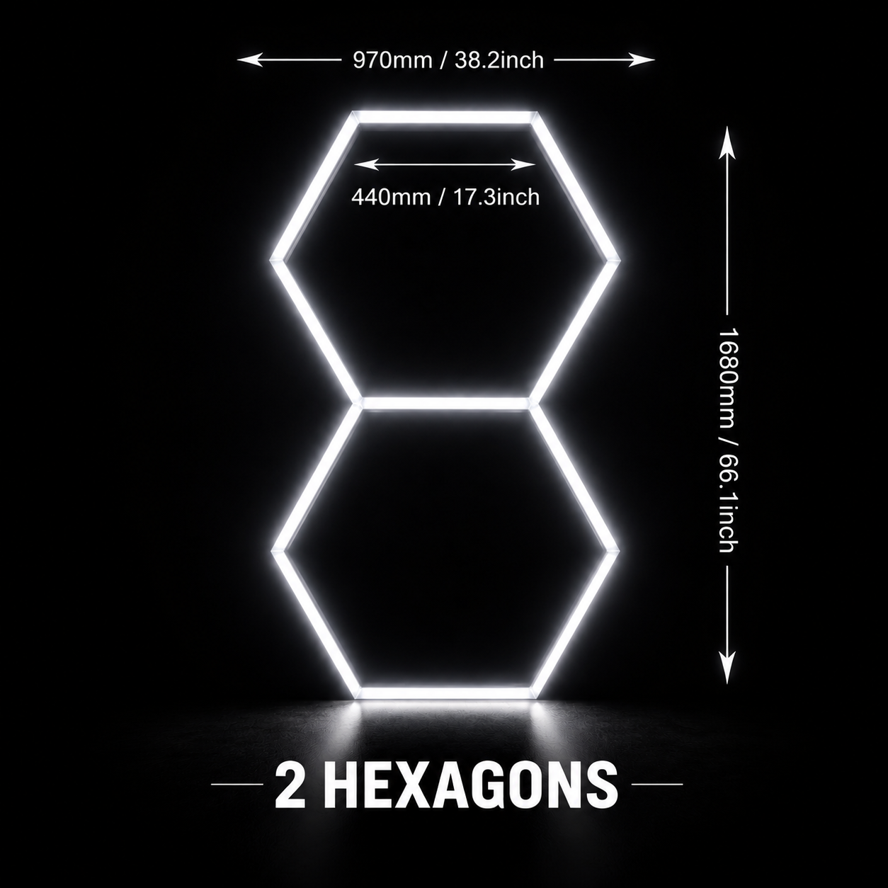 Hexagon LED Lighting