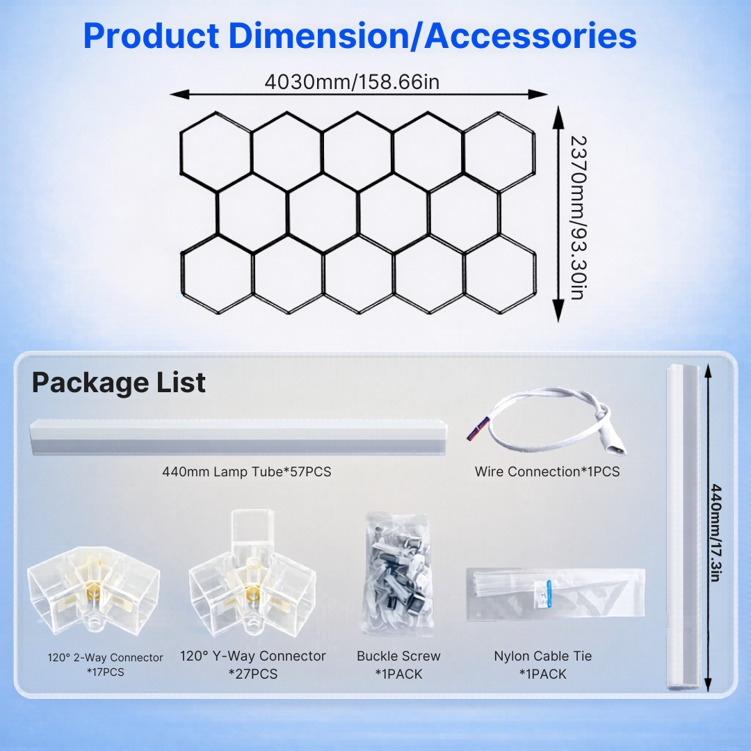 Hexagon LED Lighting