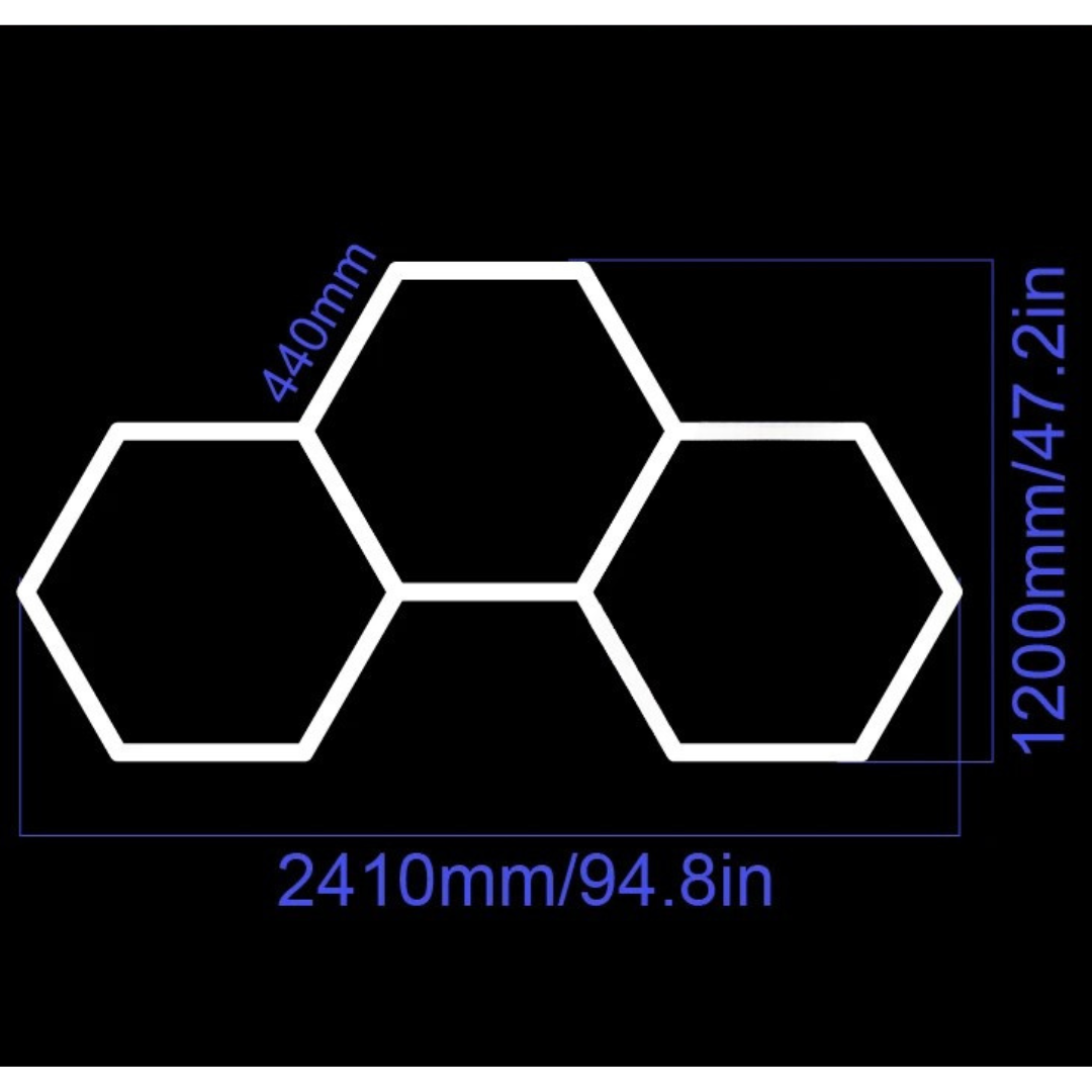 Hexagonal LED Ceiling Lights