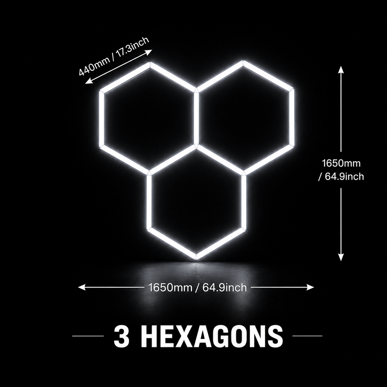 Hexagon LED Lighting