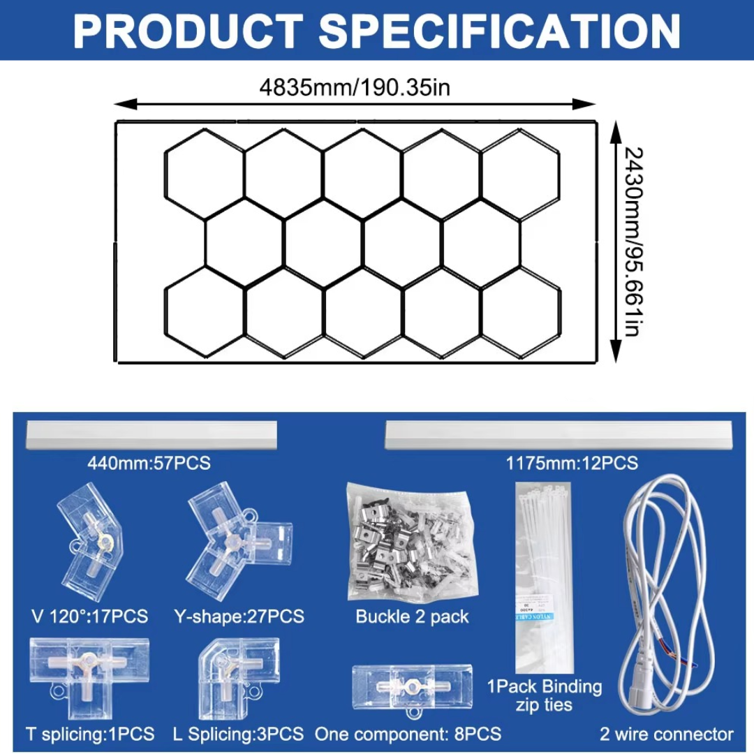 Hexagon LED Lighting