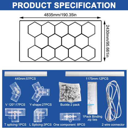 Hexagon LED Lighting
