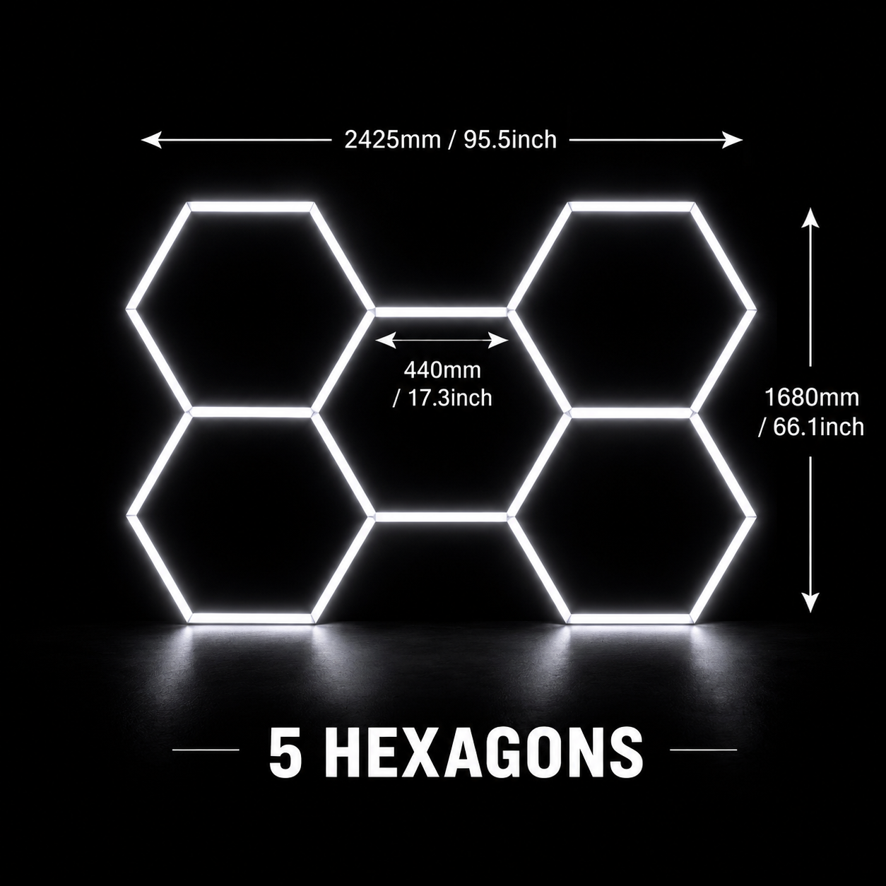 Hexagon LED Lighting