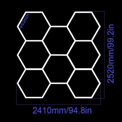 Hexagonal LED Ceiling Lights