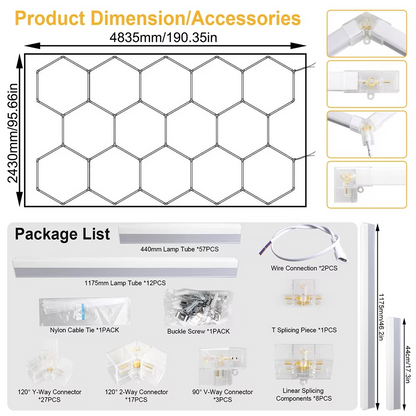 Hexagon LED Lighting