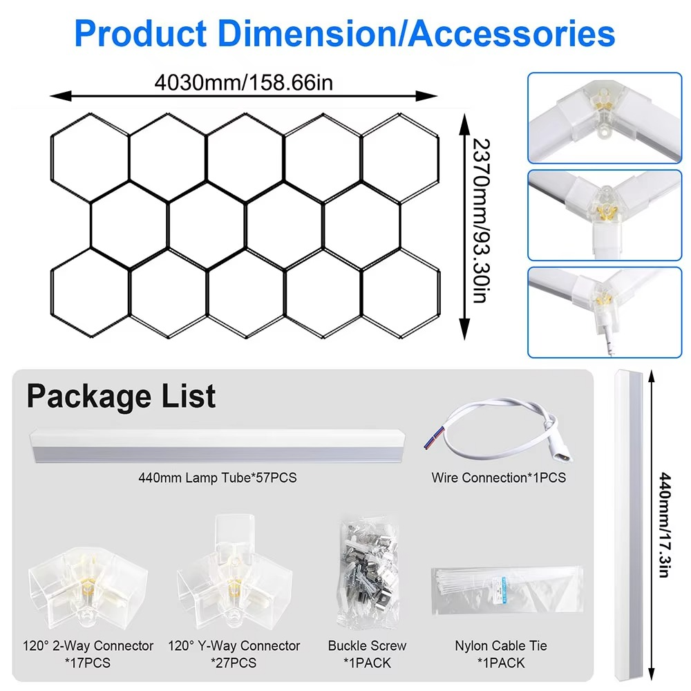 Hexagon LED Lighting