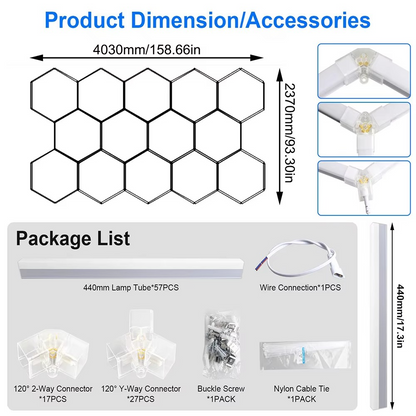 Hexagon LED Lighting