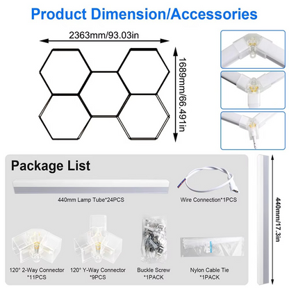 Hexagon LED Lighting
