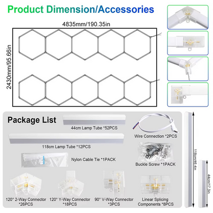 Hexagon LED Lighting