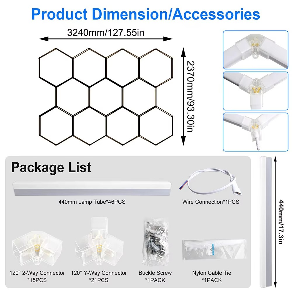 Hexagon LED Lighting