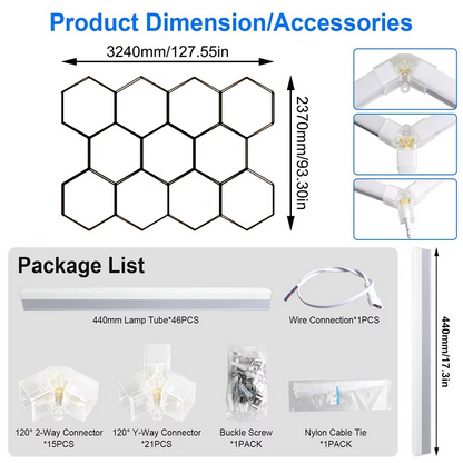 Hexagon LED Lighting