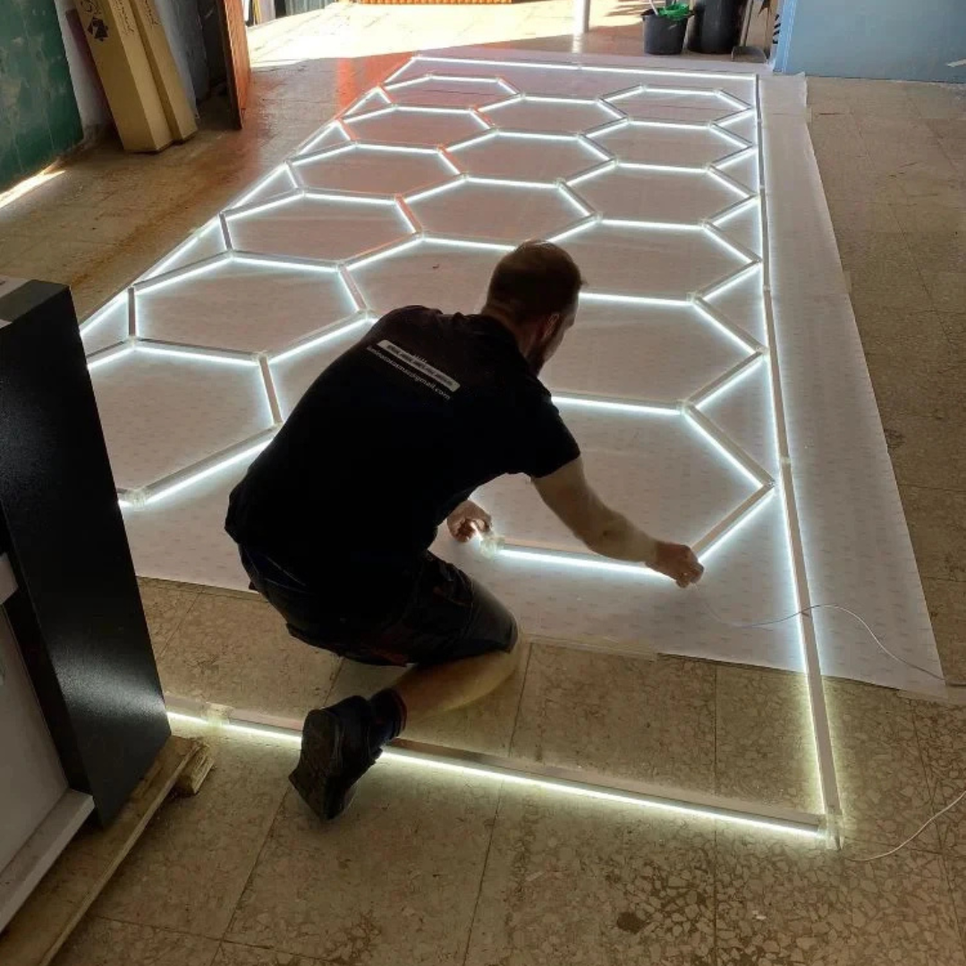 Hexagon LED Lighting