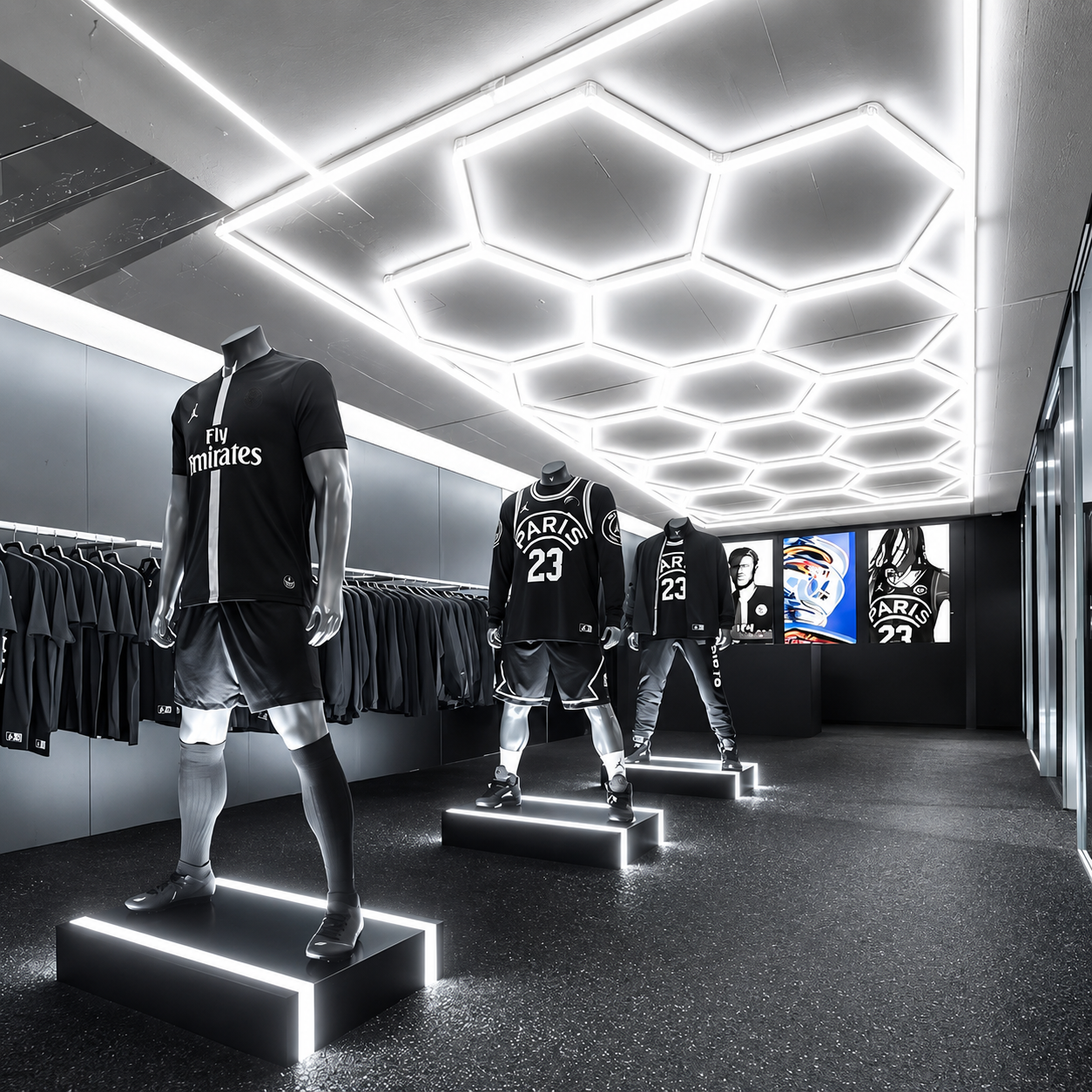 Hexagon LED Lighting